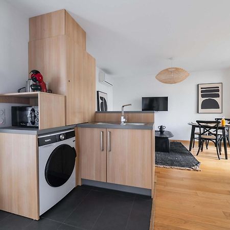 Appartement Lumineux Avec Terrasse Courbevoie - 4P - Flat-Guest Esterno foto
