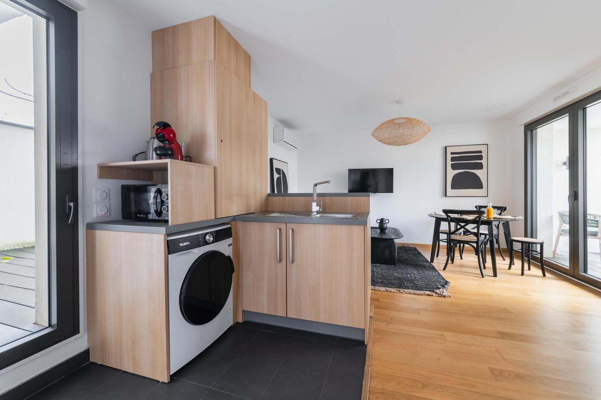 Appartement Lumineux Avec Terrasse Courbevoie - 4P - Flat-Guest Esterno foto
