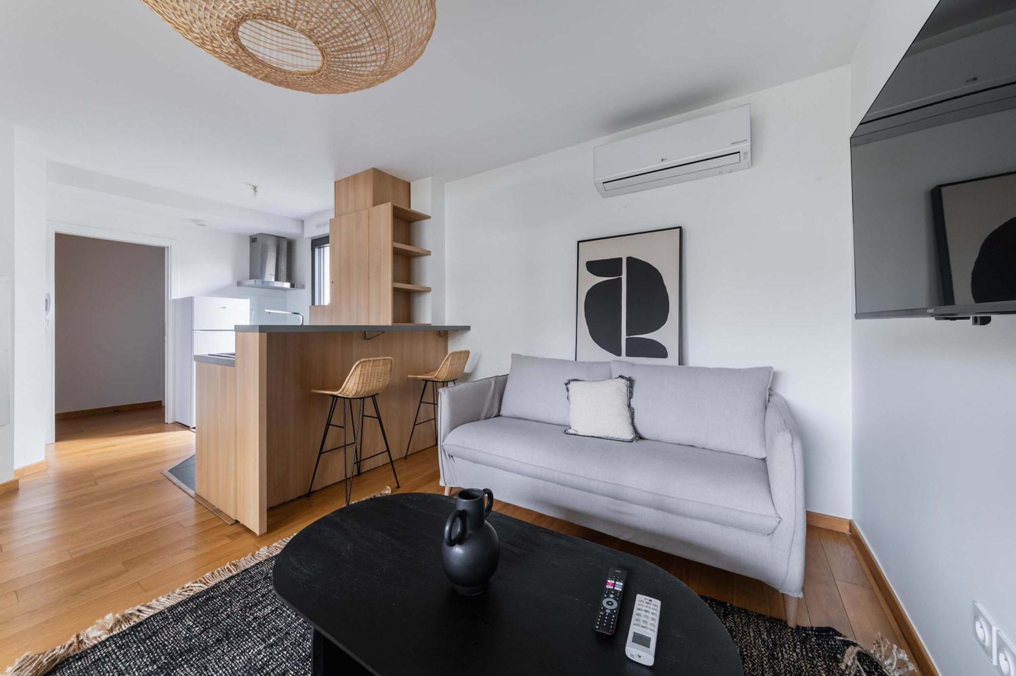 Appartement Lumineux Avec Terrasse Courbevoie - 4P - Flat-Guest Esterno foto
