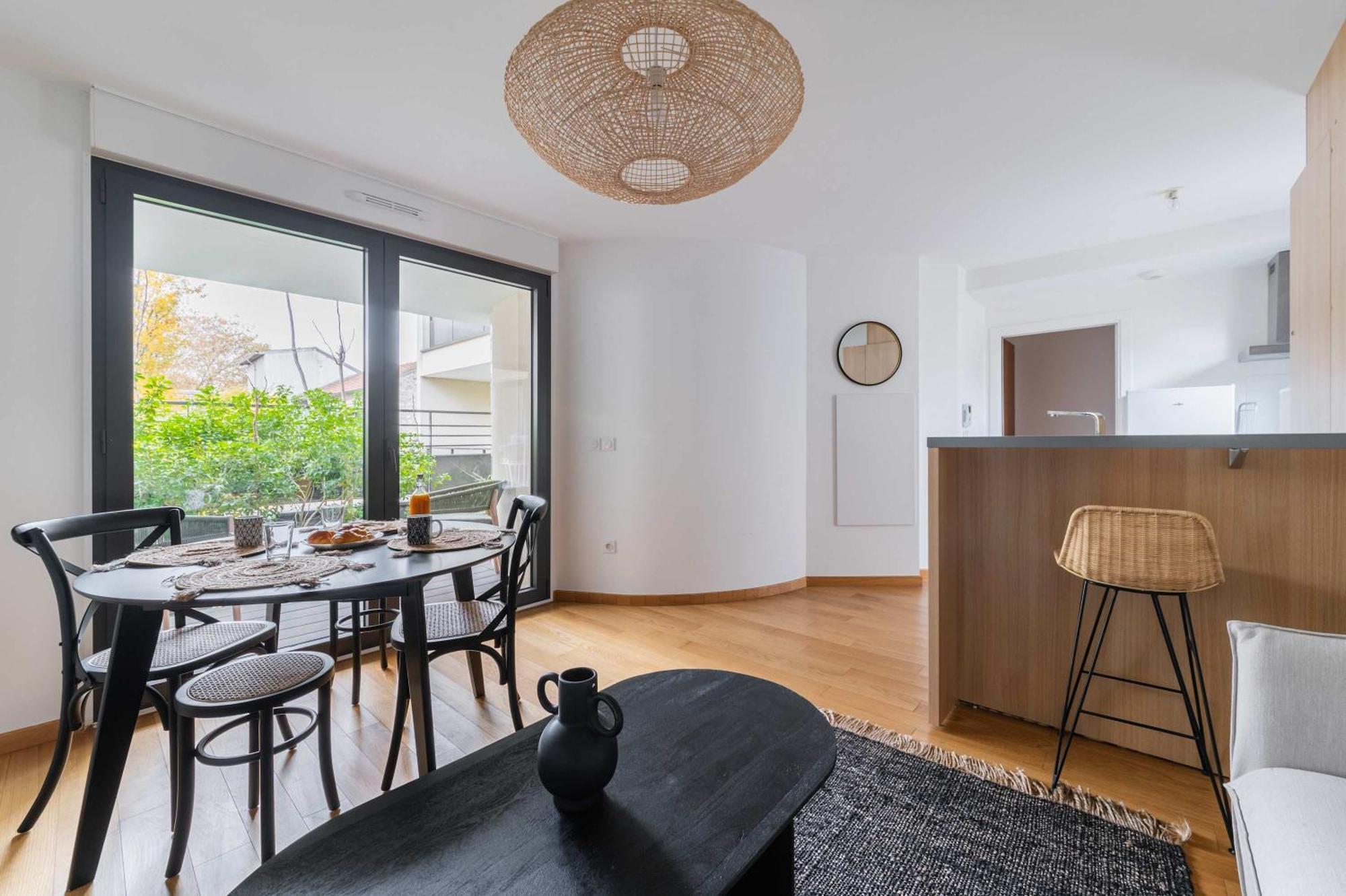 Appartement Lumineux Avec Terrasse Courbevoie - 4P - Flat-Guest Esterno foto